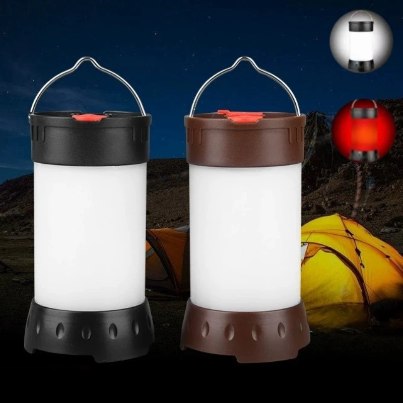 Fish Finder Charger - Magnetische tragbare weiße rote Campinglaterne, 5