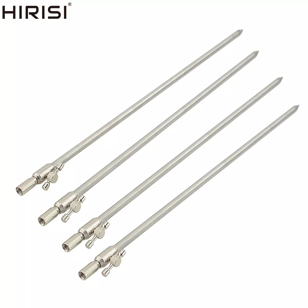 Fish Alarm - Hirisi 4-teilige Karpfen-Angelrute Pod Fishing Bank