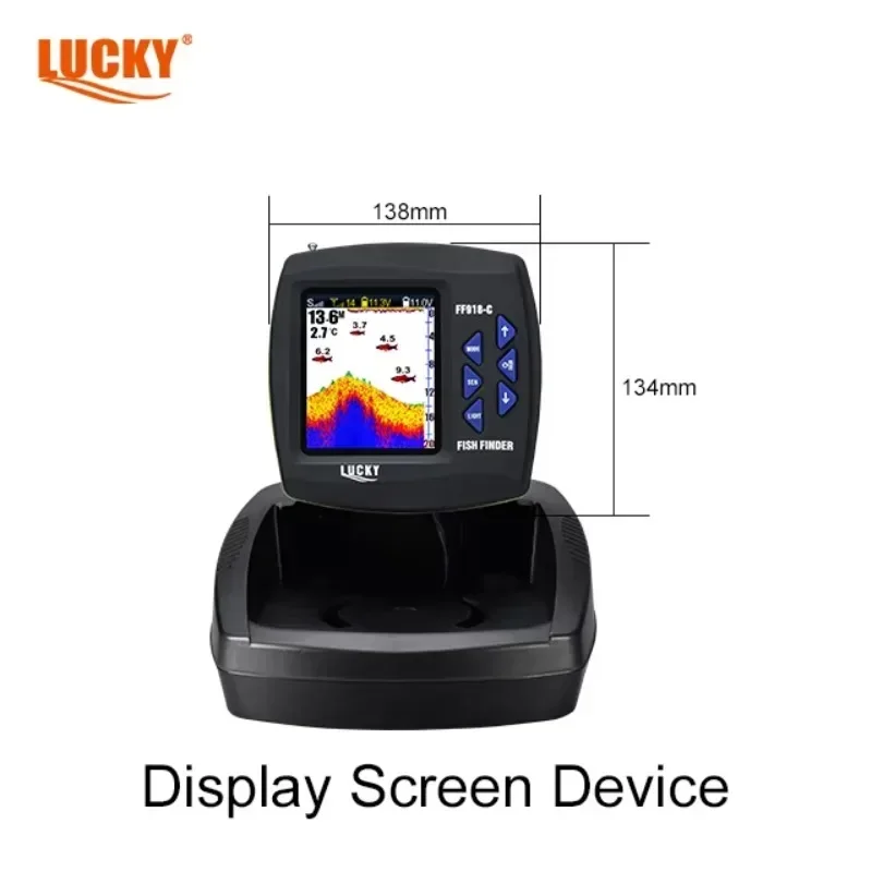 Fish Finder - Neuer LUCKY FF918C-WL Farbdisplay LUCKY Sonar