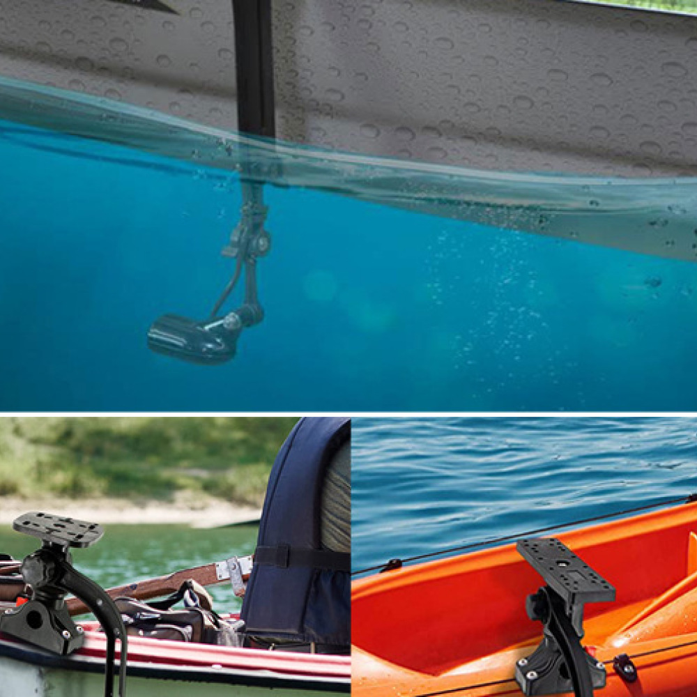 Fish Finder Mount - Fischfinder-Halterung für Angelboote, drehbare Sonarhalterung, verstellbarer