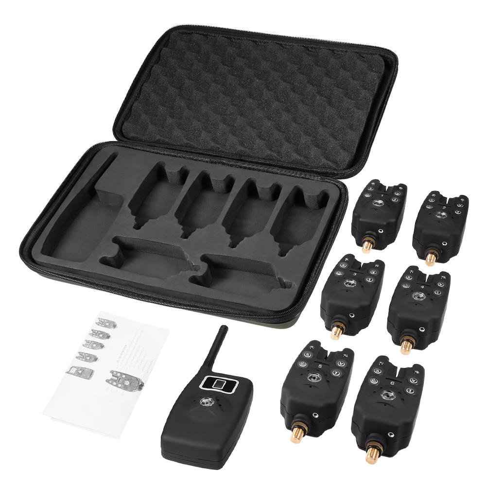Bite Indicator - Lixada Wireless Fishing Bite Alarme Set