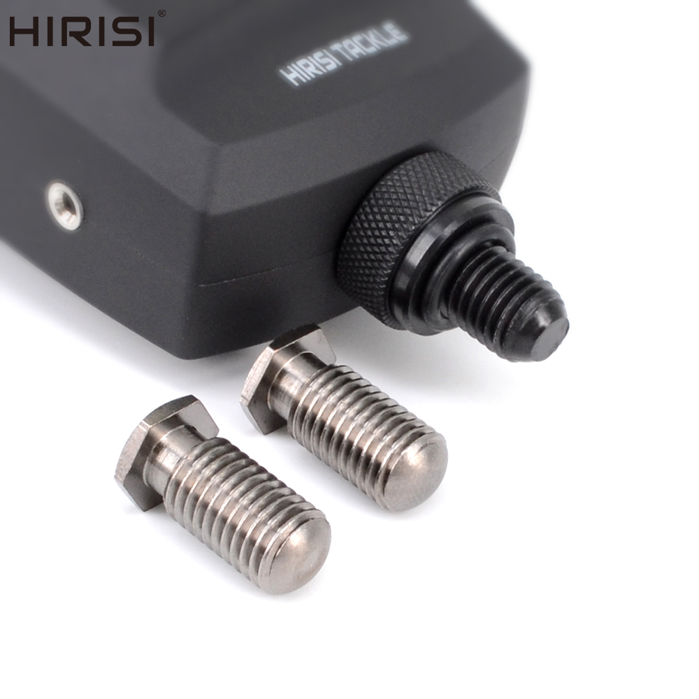 Bite Alarm - Hirisi 2 Stück Karpfenangeln Zubehör Messing