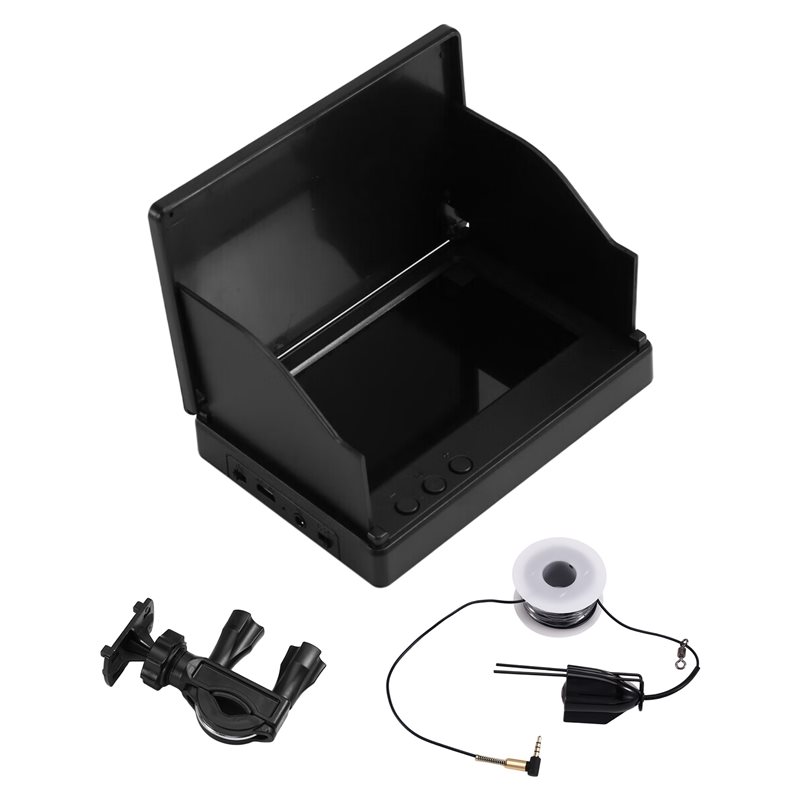 Fishing Depth Finder - ABZZ-220 ° Unterwasser-Fischereikamera Handgehalten 1080P 4,3-Zoll-LCD