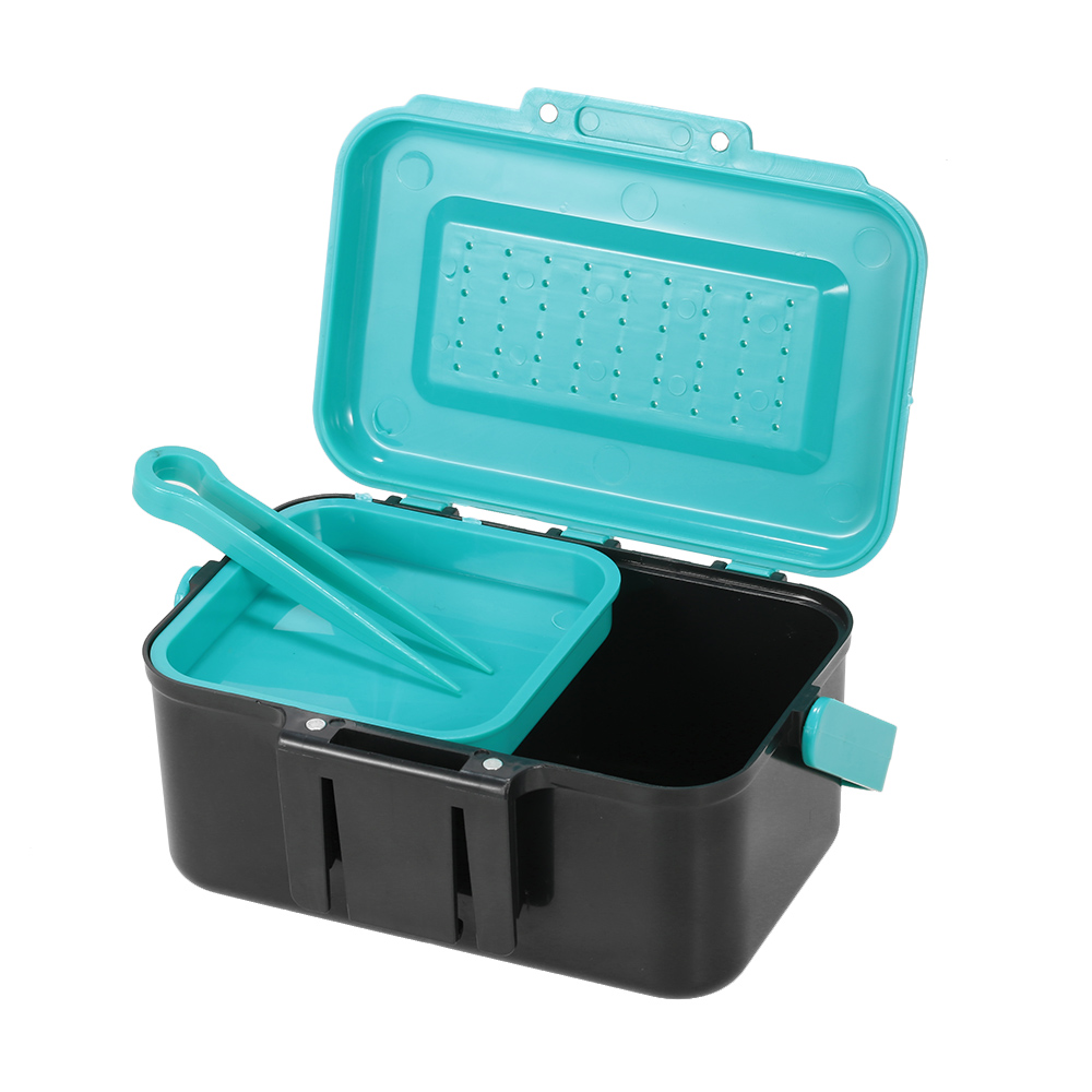 Tragbare Angelköderbox für leb – Fish Finder Case Bewertung und Preis