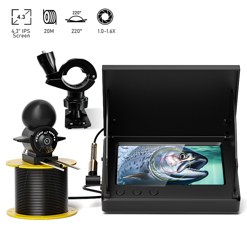4,3'' LCD Tragbarer Fischfinde – Fishing Depth Finder Bewertung und Preis