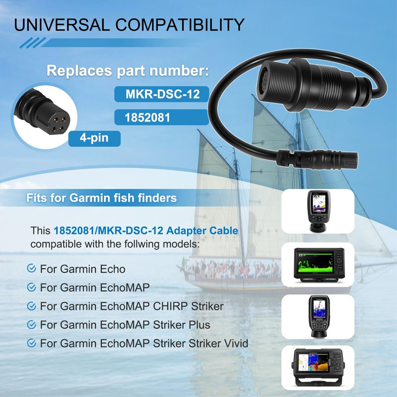 1852081 MKR-DSC-12 4-poliges F – Fish Finder Cable Bewertung und Preis
