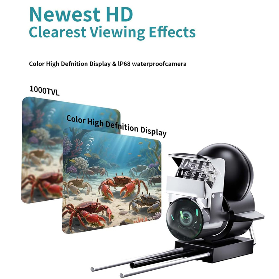 FOURQ Handgehaltener 1080P 4,3 – Fishing Depth Finder Bewertung und Preis