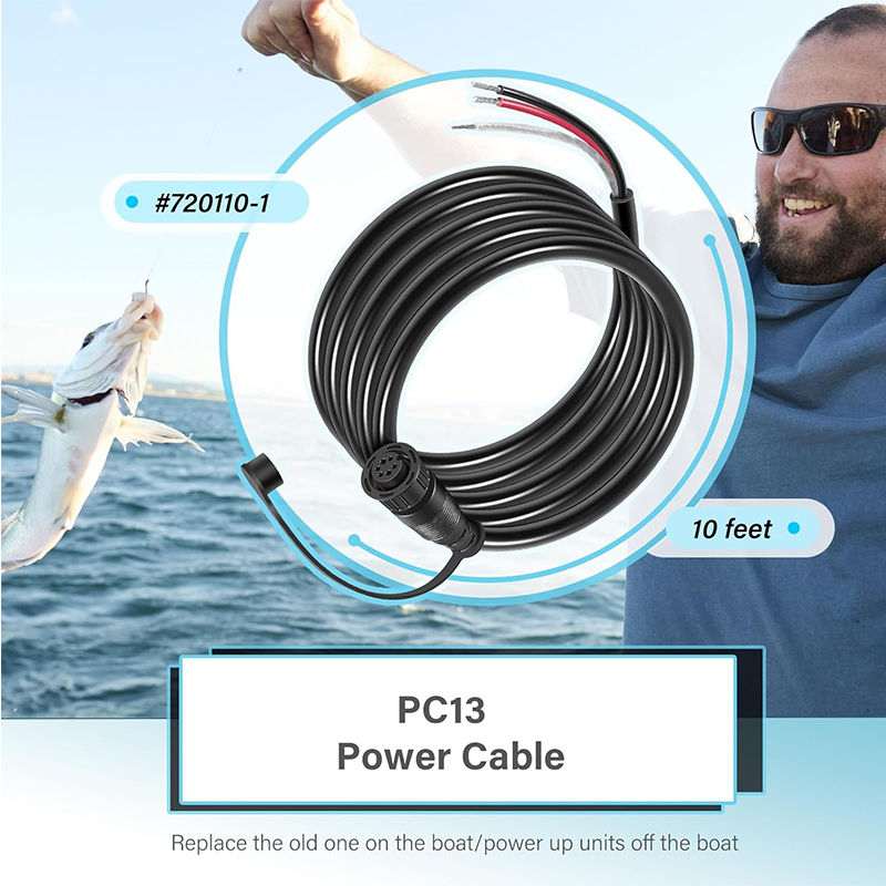 720110-1 PC13-Stromkabel für H – Fish Finder Cable Bewertung und Preis