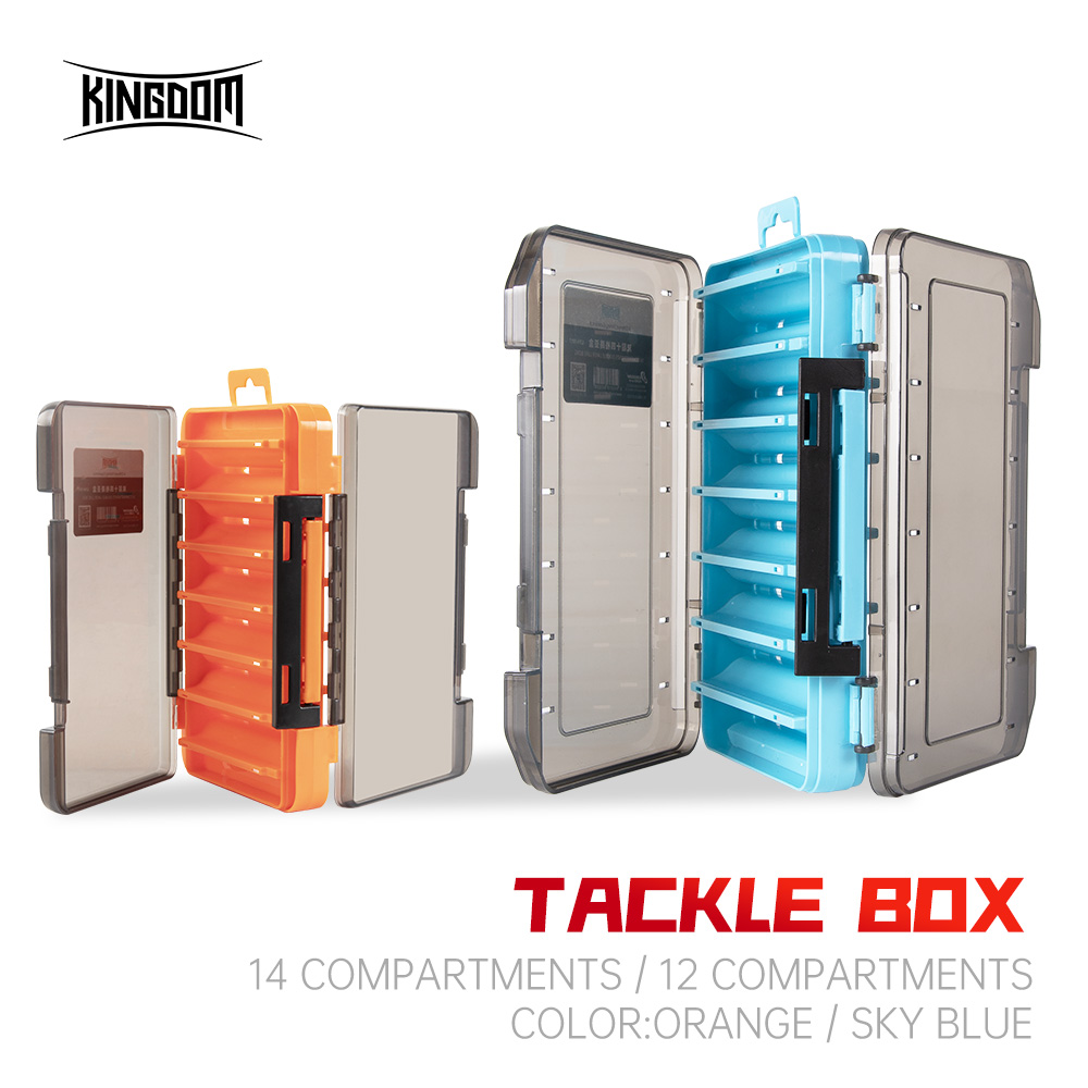 KINGDOM Angelzubehörbox mit 12 – Fish Finder Case Bewertung und Preis