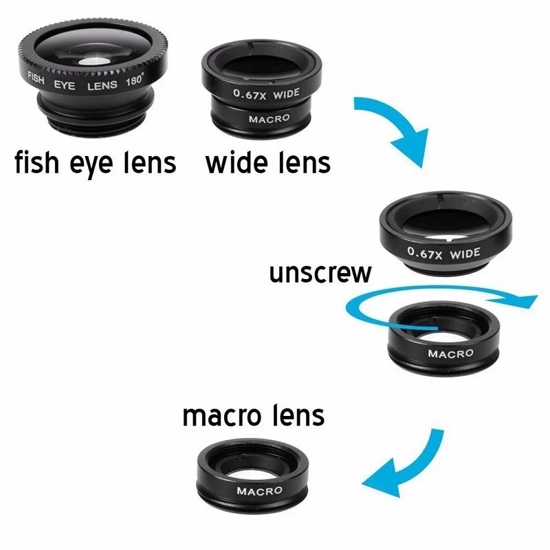 3-in-1 Fisheye-Weitwinkel-Mikr – Fishing Camera Bewertung und Preis