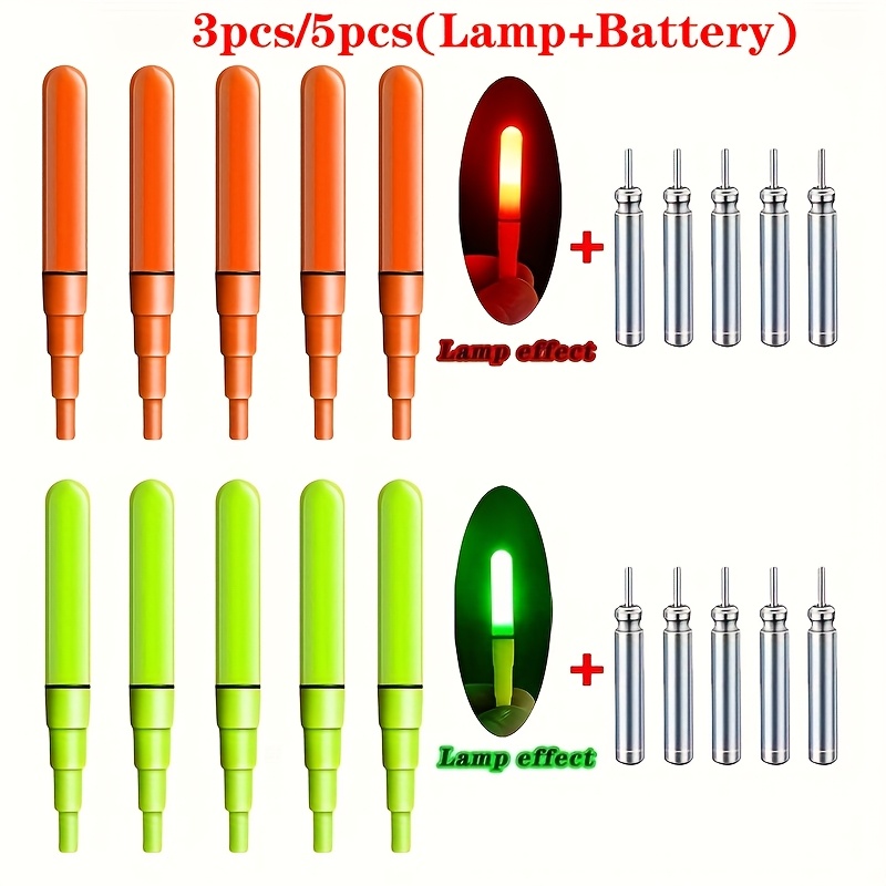 5 Stück Nachtangelruten-Lichte – Fish Finder Battery Bewertung und Preis